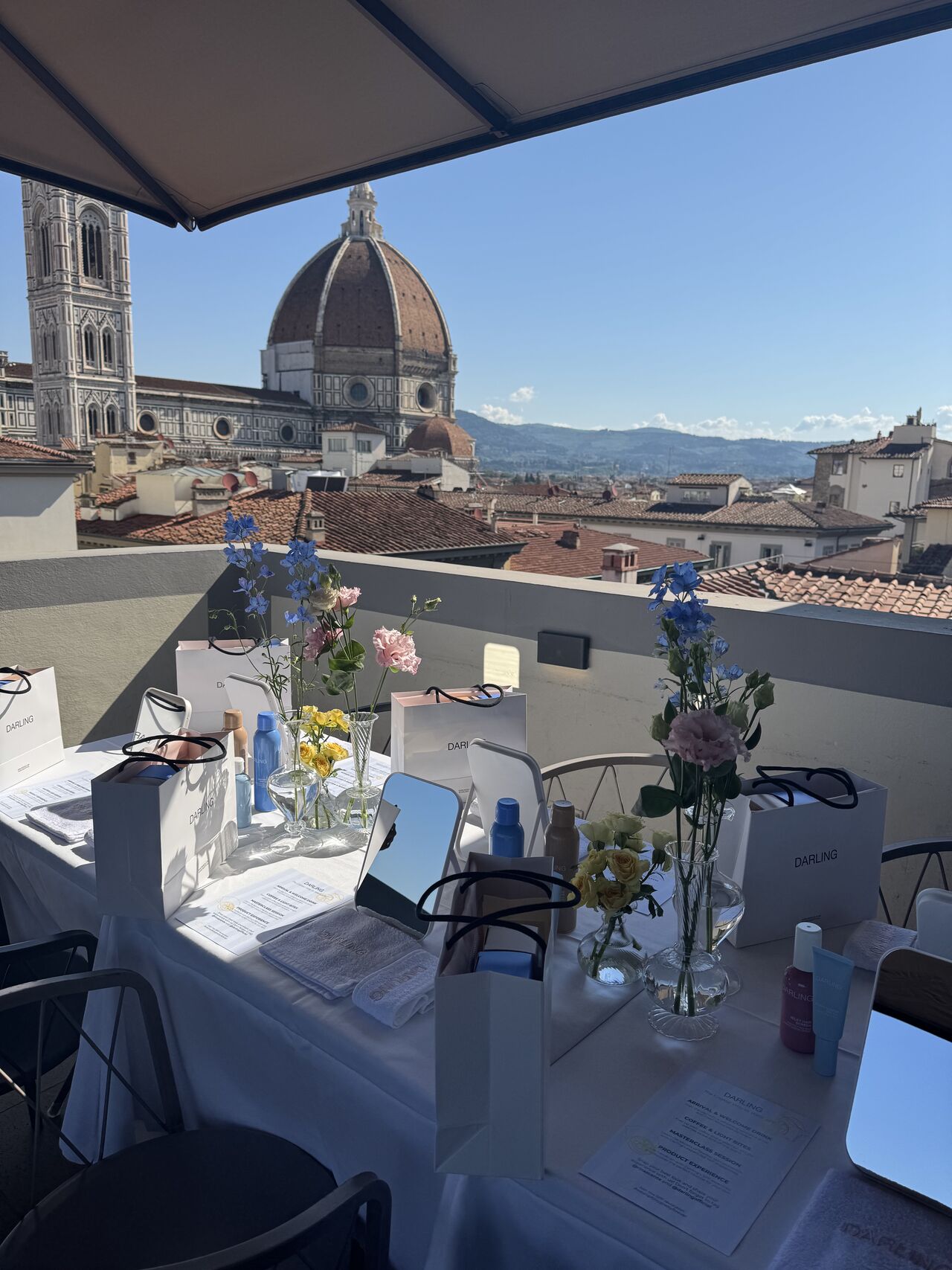 Darling Pops Up at Rinascente Florence — A Celebration of Glow and Love ✨