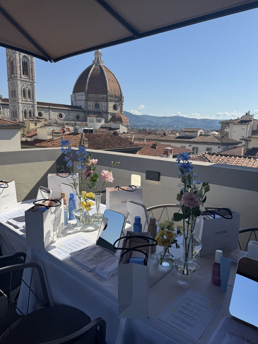 Darling Pops Up at Rinascente Florence — A Celebration of Glow and Love ✨
